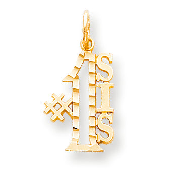 10K Gold #1 Sis Charm