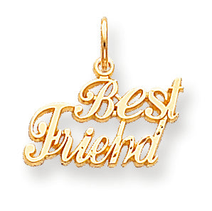 10K Gold BEST FRIEND CHARM