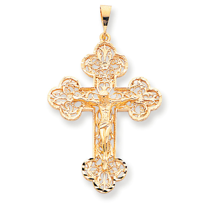 10K Gold CRUCIFIX CHARM