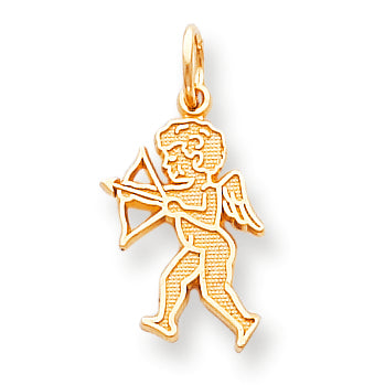 10K Gold Angel Charm