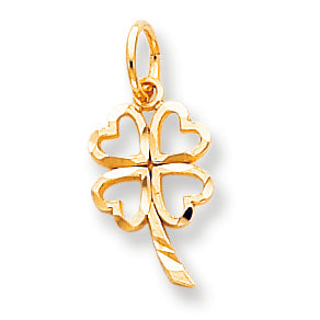 10K Gold SHAMROCK CHARM