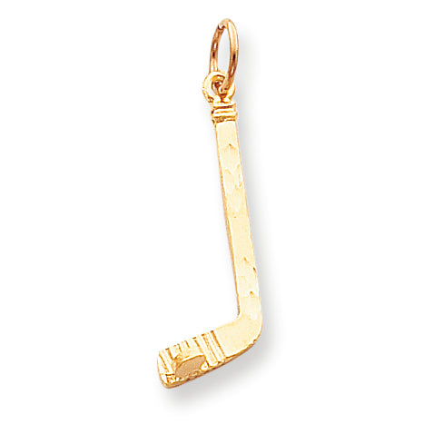 10K Gold HOCKEY STICK CHARM