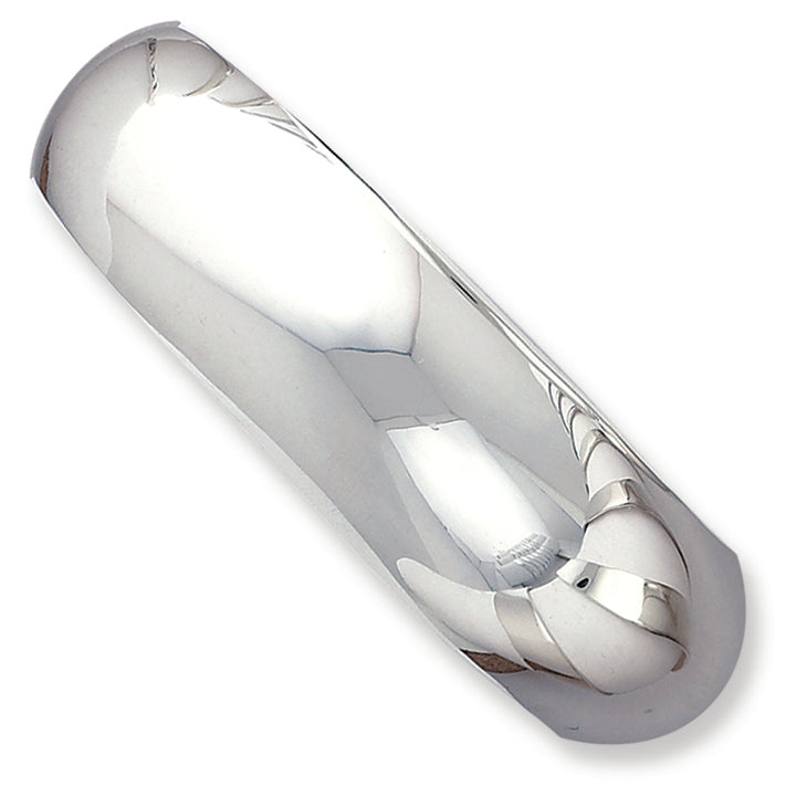 Sterling Silver 21mm Cuff Bangle