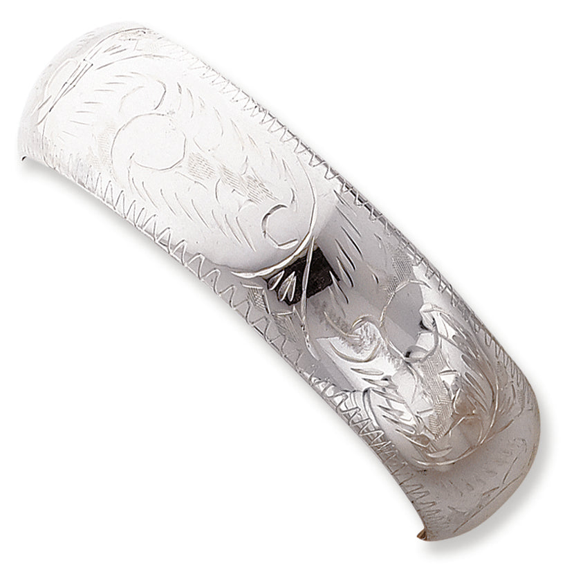 Sterling Silver 20mm Bangle Bracelet