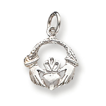 Sterling Silver Claddaugh Charm