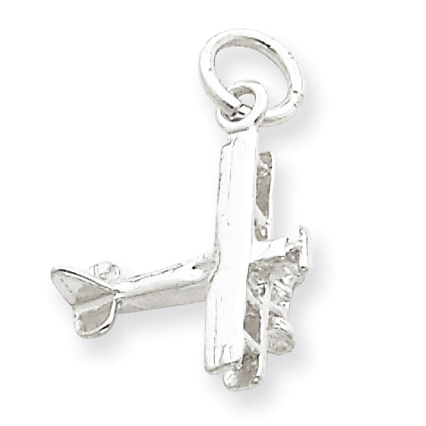 Sterling Silver Airplane Charm
