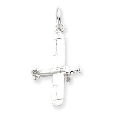 Sterling Silver Airplane Charm