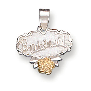 Sterling Silver Bridesmaid Charm