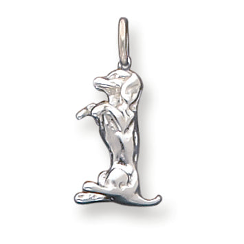 Sterling Silver Labrador Charm