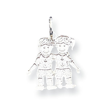 Sterling Silver Boy / Girl Charm