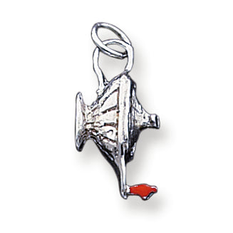 Sterling Silver Lamp of Knowledge Charm