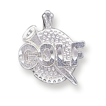 Sterling Silver Golf Ball Charm