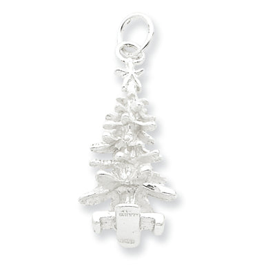 Sterling Silver Christmas Tree Charm