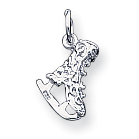 Sterling Silver Ice Skate Charm