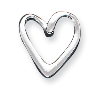 Sterling Silver Heart Slide