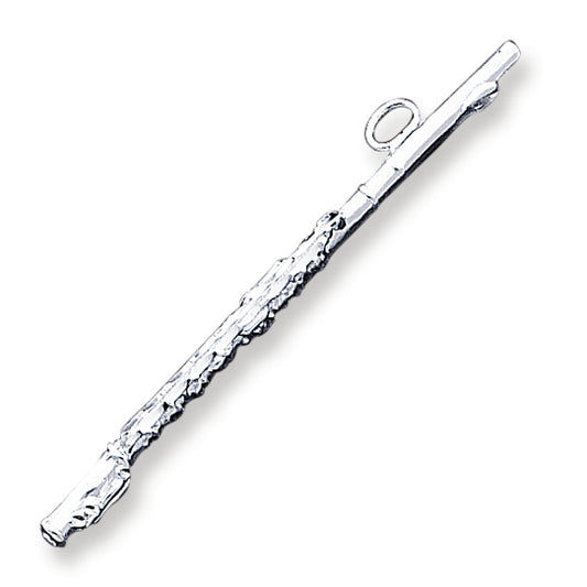 Sterling Silver Flute Charm