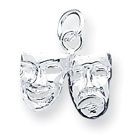 Sterling Silver Comedy/Tragedy Charm