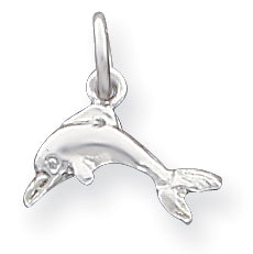Sterling Silver Dolphin Charm