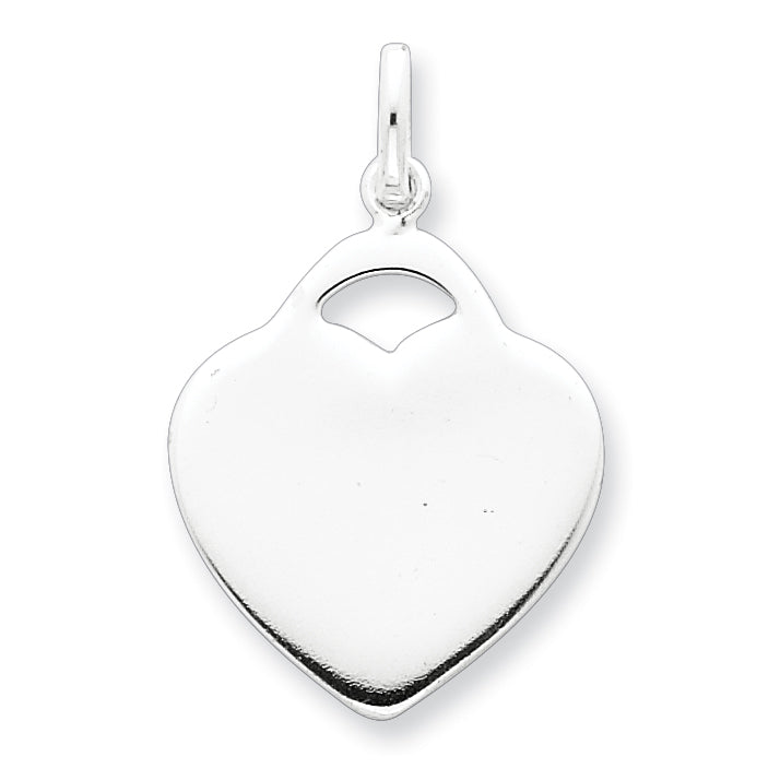 Sterling Silver Heart Charm