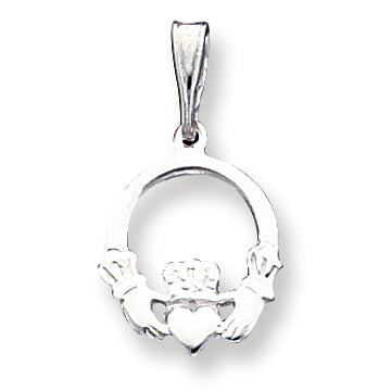 Sterling Silver Claddagh Charm