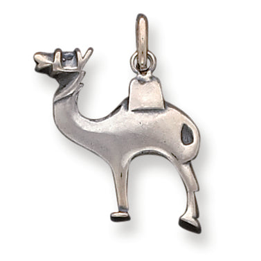 Sterling Silver Antiqued Camel Charm