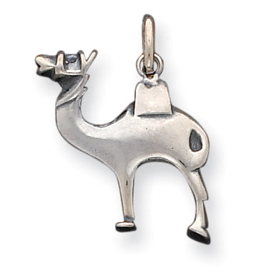 Sterling Silver Antiqued Camel Charm