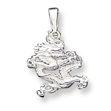 Sterling Silver Dragon Pendant