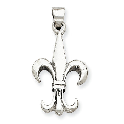 Sterling Silver Fleur de lis Pendant