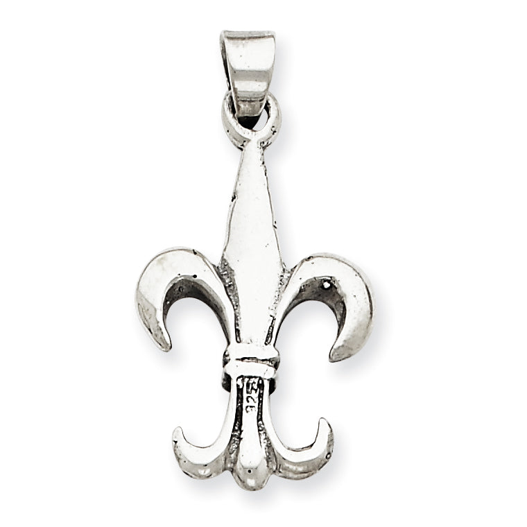 Sterling Silver Fleur de lis Pendant