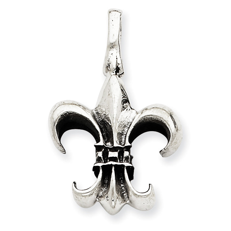 Sterling Silver Fleur de lis Pendant