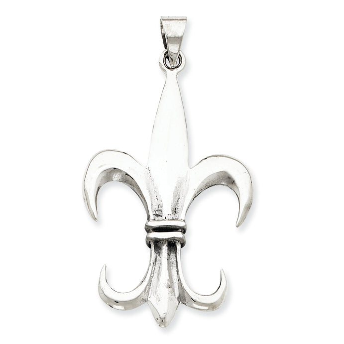 Sterling Silver Fleur de lis Pendant
