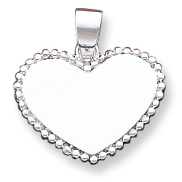 Sterling Silver Heart Pendant