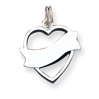 Sterling Silver Heart Charm
