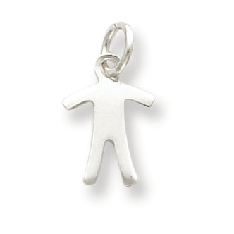 Sterling Silver Boy Charm