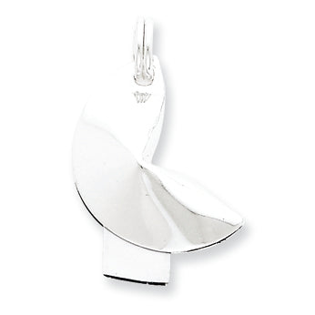 Sterling Silver Fortune Cookie Charm