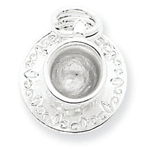 Sterling Silver Cup & Saucer Charm