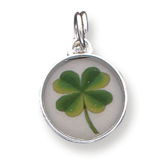 Sterling Silver Four Leaf Clover Charm