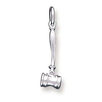 Sterling Silver Gavel Charm