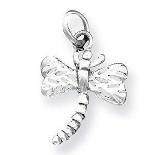 Sterling Silver Antique Dragonfly Charm