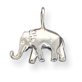 Sterling Silver Elephant Pendant