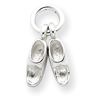 Sterling Silver Baby Shoes Charm
