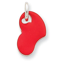 Sterling Silver Enameled Charm