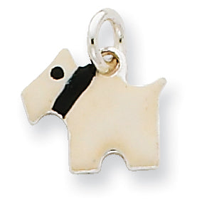 Sterling Silver Enameled Charm