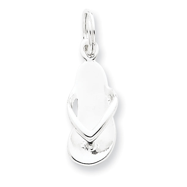 Sterling Silver Flip Flop Charm