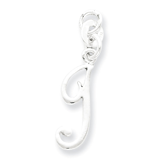 Sterling Silver Initial I Pendant