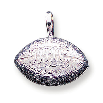Sterling Silver Football Charm