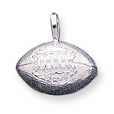 Sterling Silver Football Charm