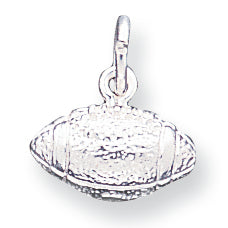 Sterling Silver Football Charm