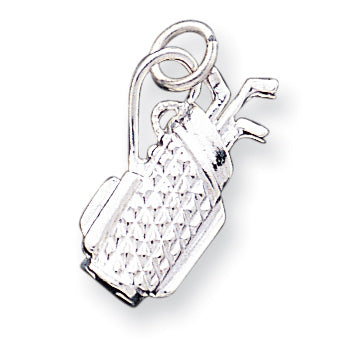 Sterling Silver Golf Bag Charm