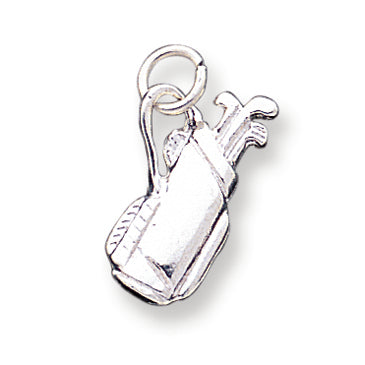 Sterling Silver Golf Bag Charm